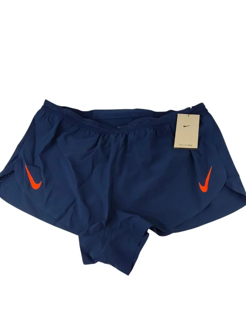 Men XL - Nike AeroSwift 2” ADV Brief-Lined Racing Shorts Navy FN3349-451 New